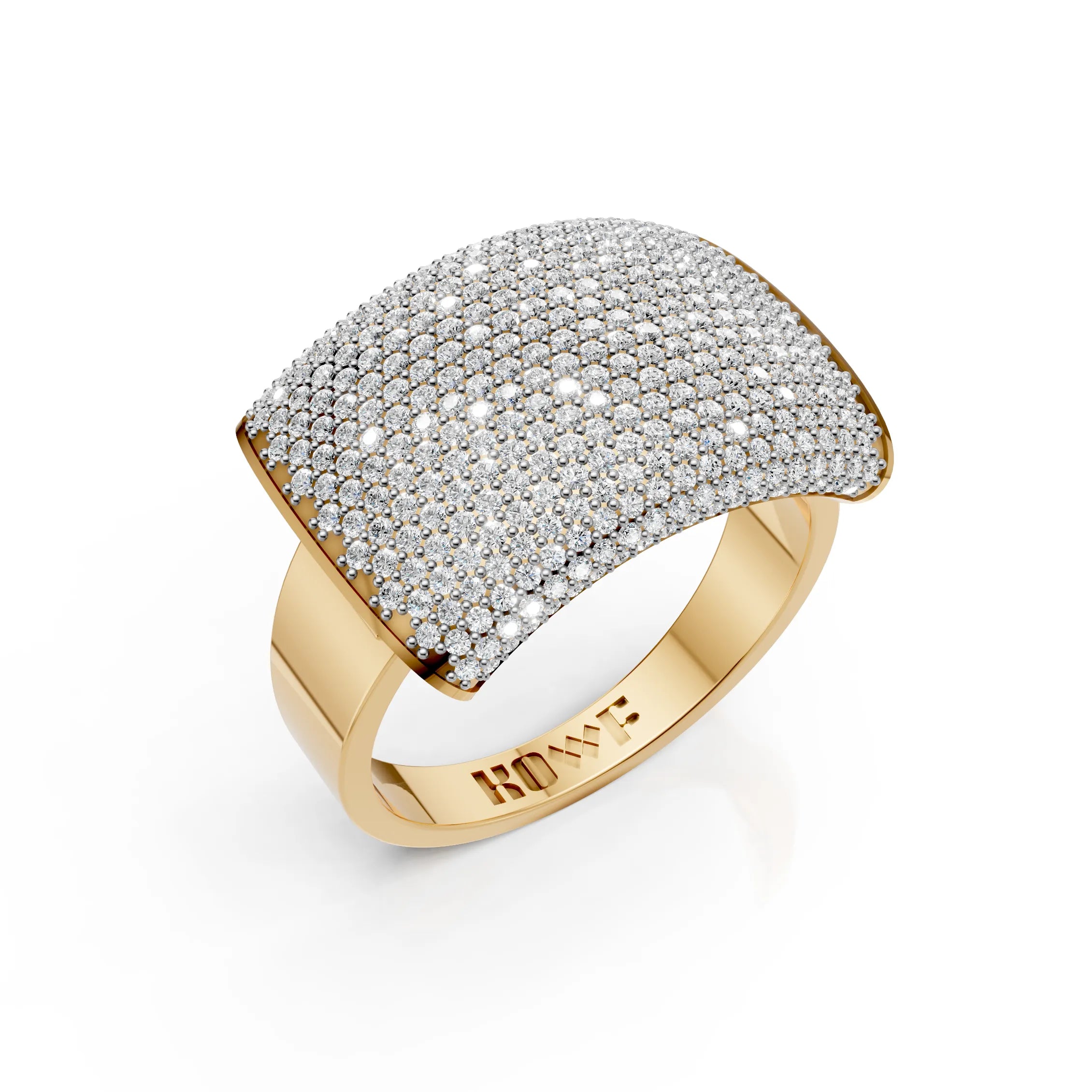 Full Top Diamond Ring