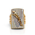 Rectangle Statement Ring