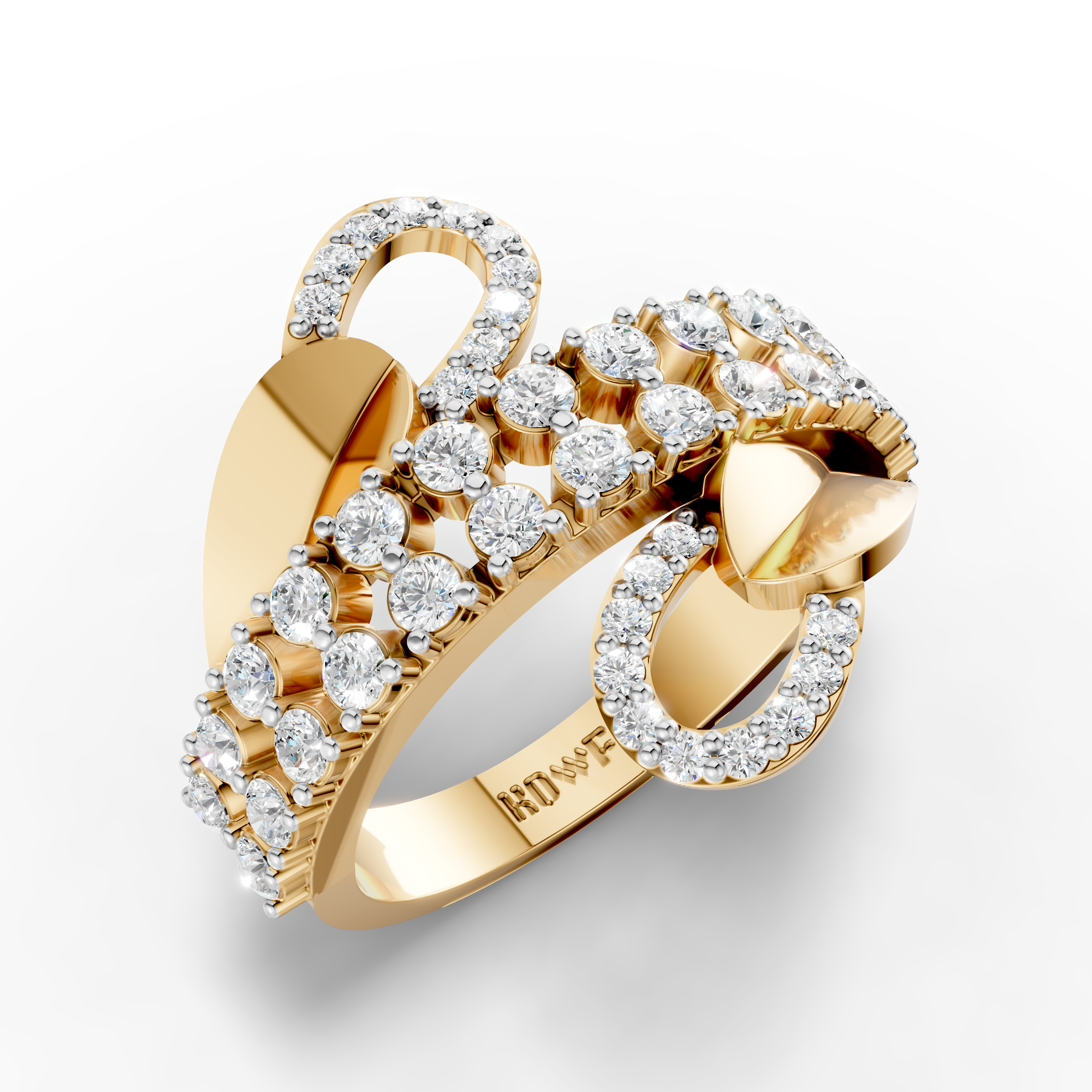 Twist of Elegance Ring