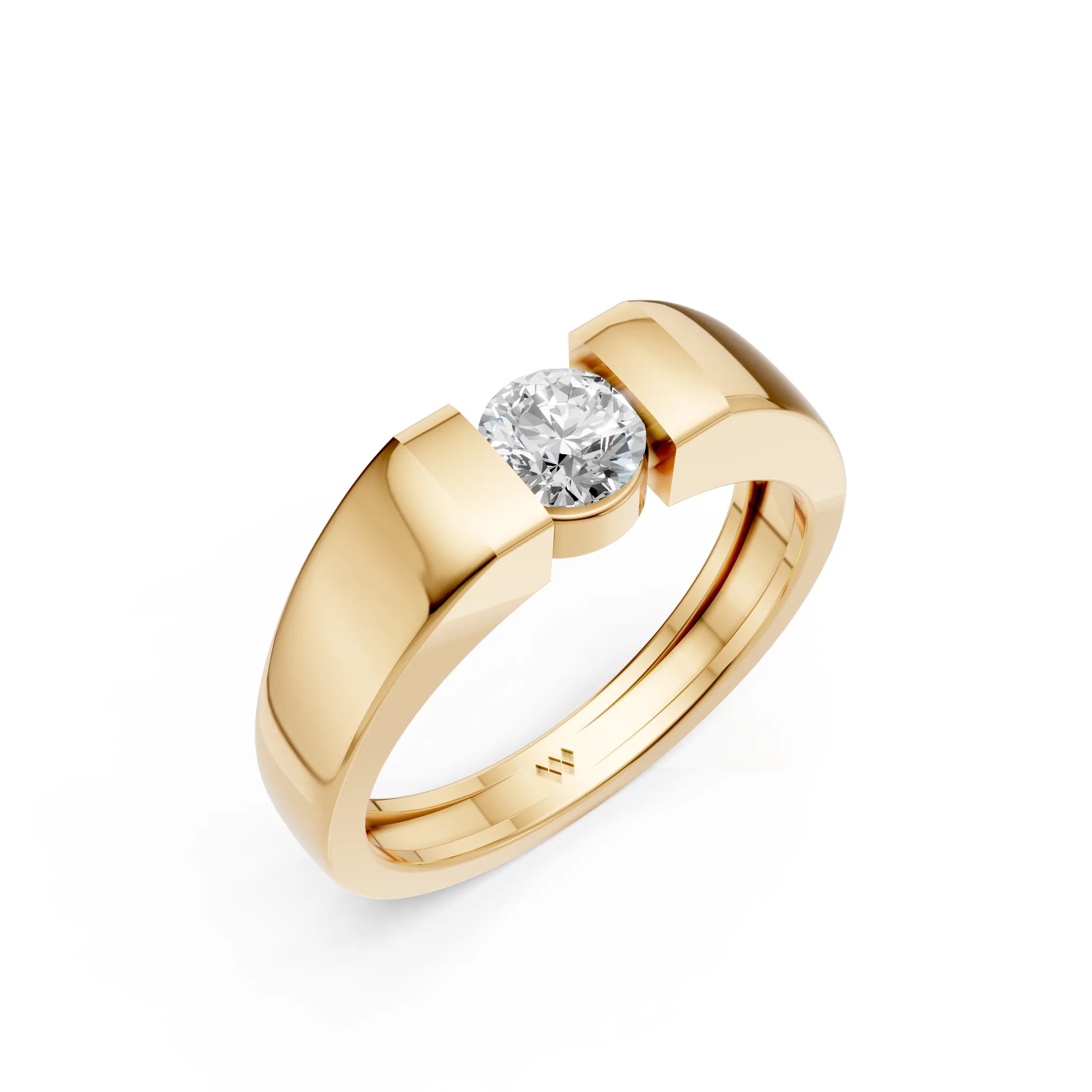 Men's Solitaire Ring