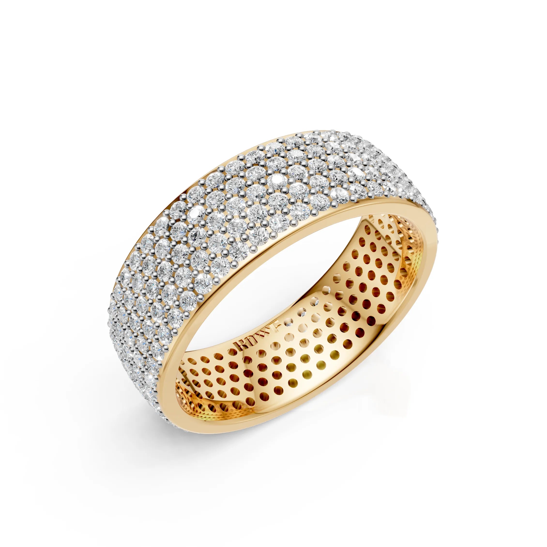 5-Line Diamond Ring