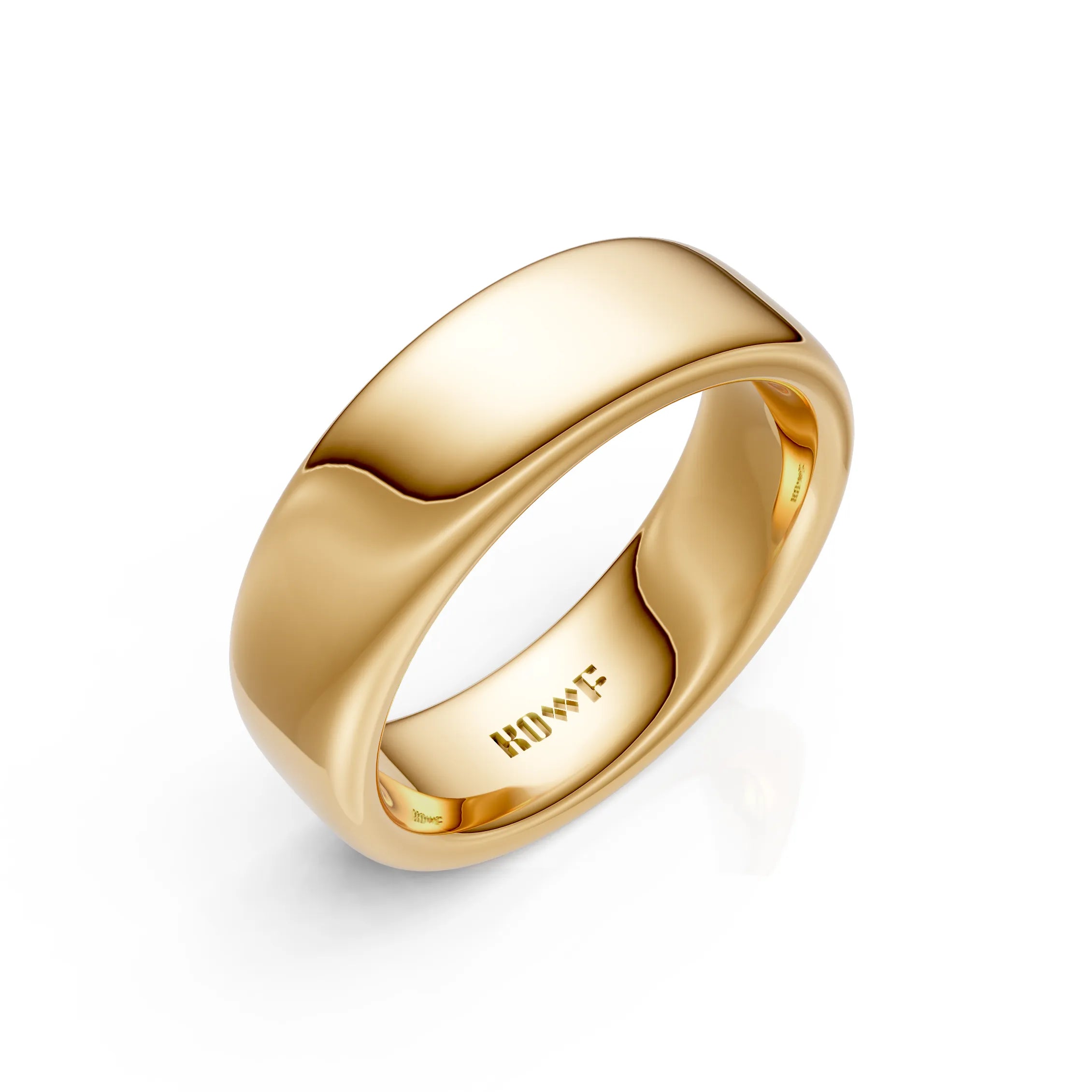 Classic Plain Polished Band Ring
