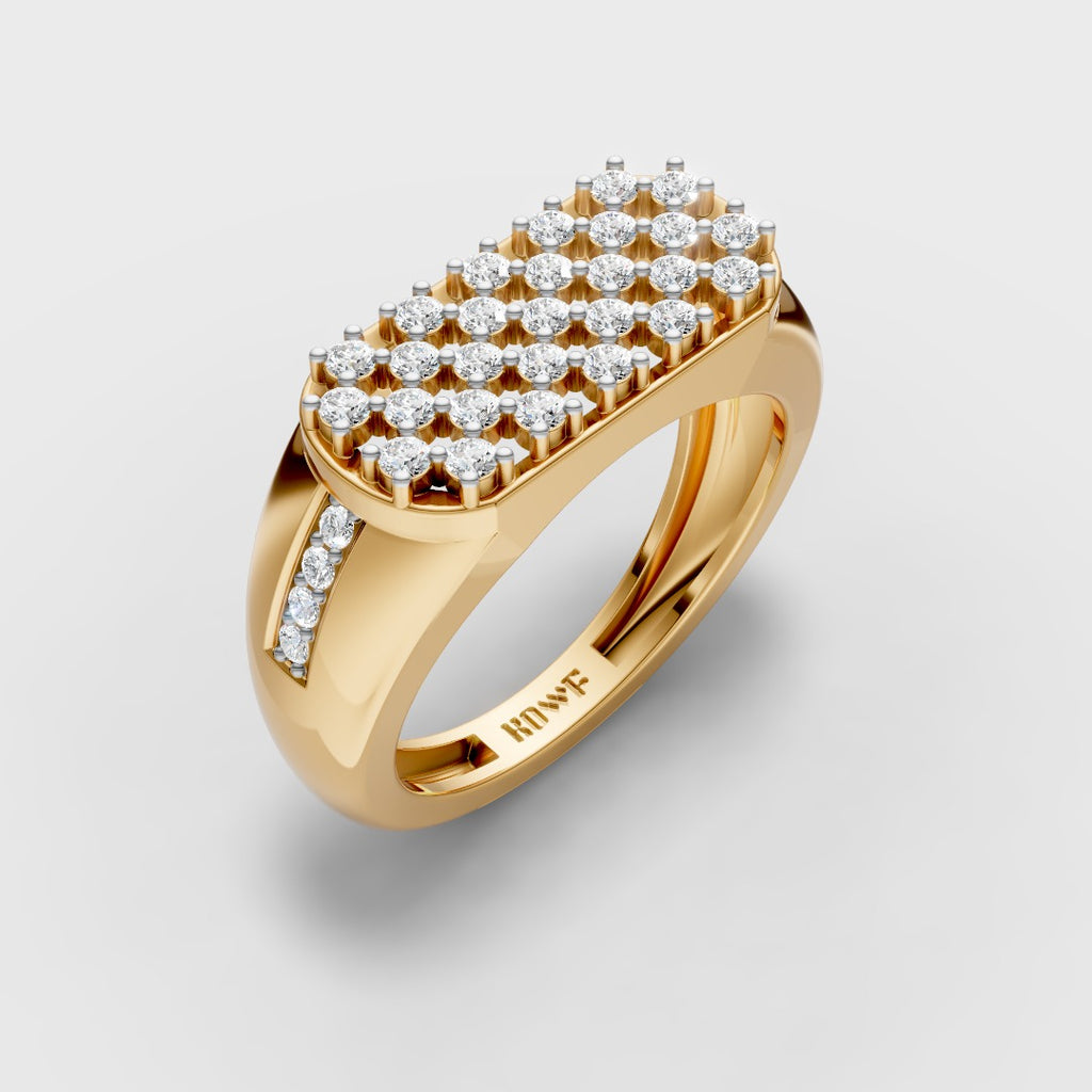 Cluster Diamond Ring