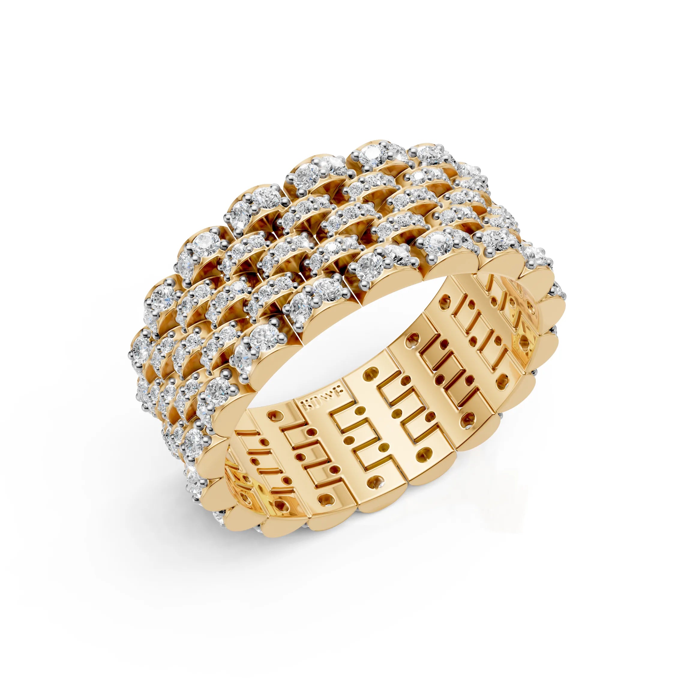 Cluster Band Ring