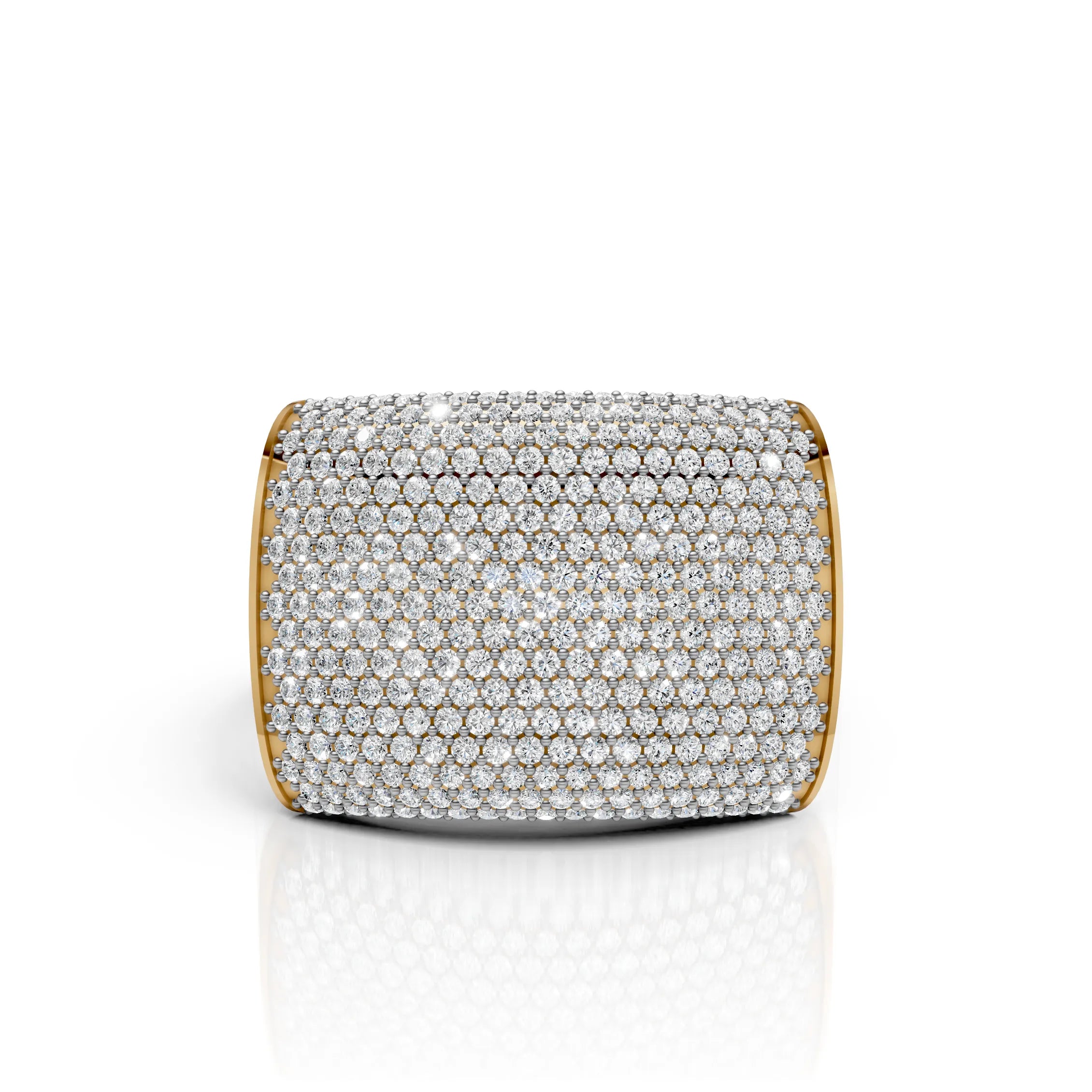 Full Top Diamond Ring