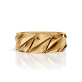 Bold Textured Band Ring