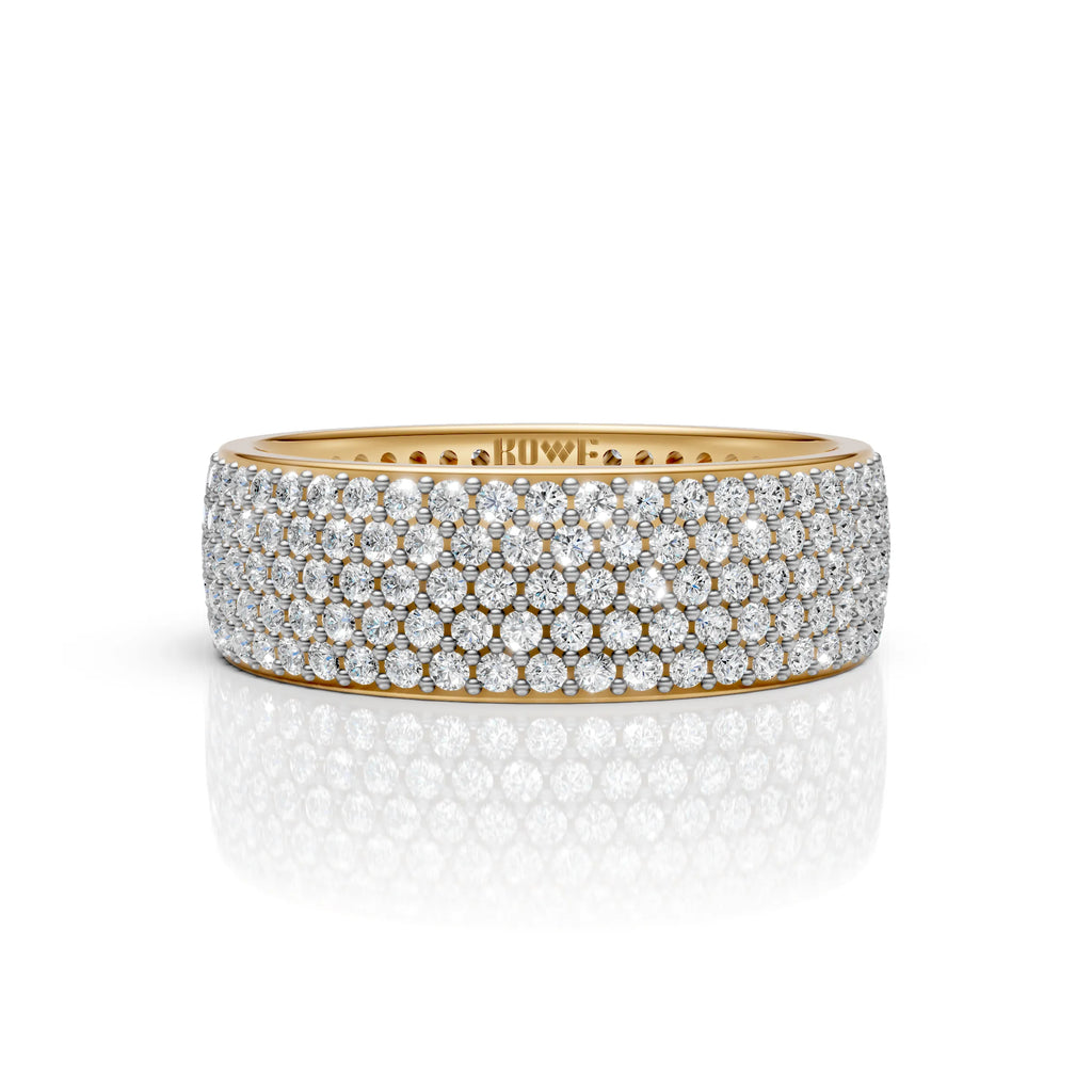 5-Line Diamond Ring