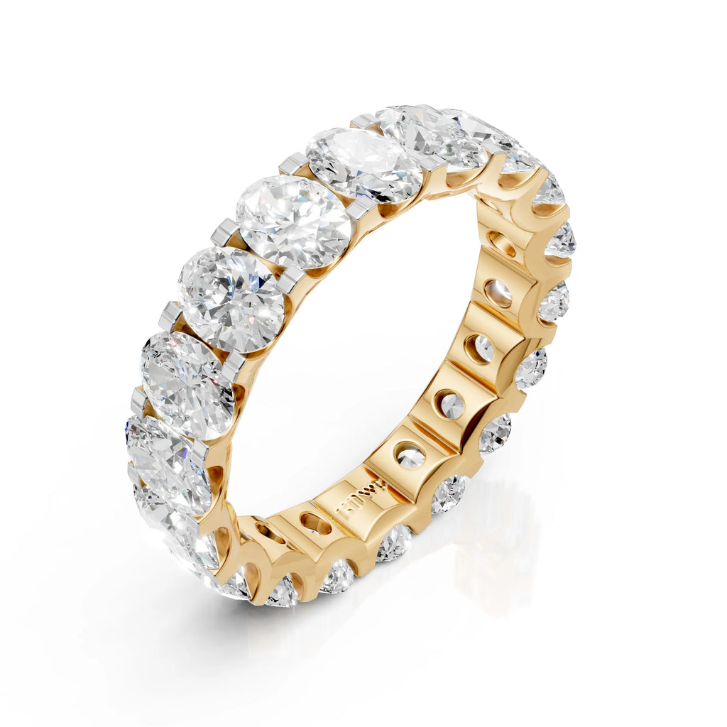 Premium Oval Cut Eternity Ring