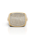 Bold Square Ring in Premium