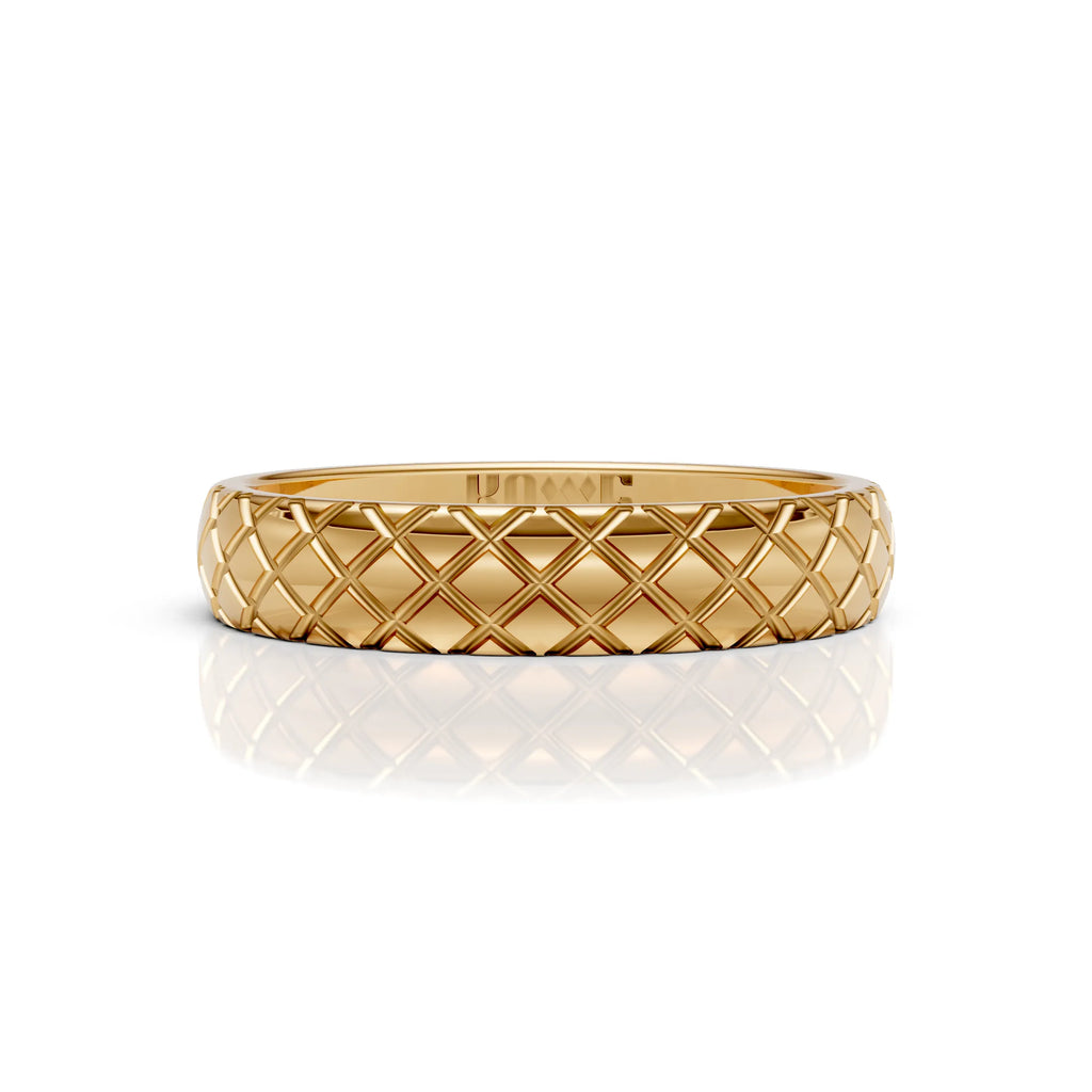 Textured Band Ring