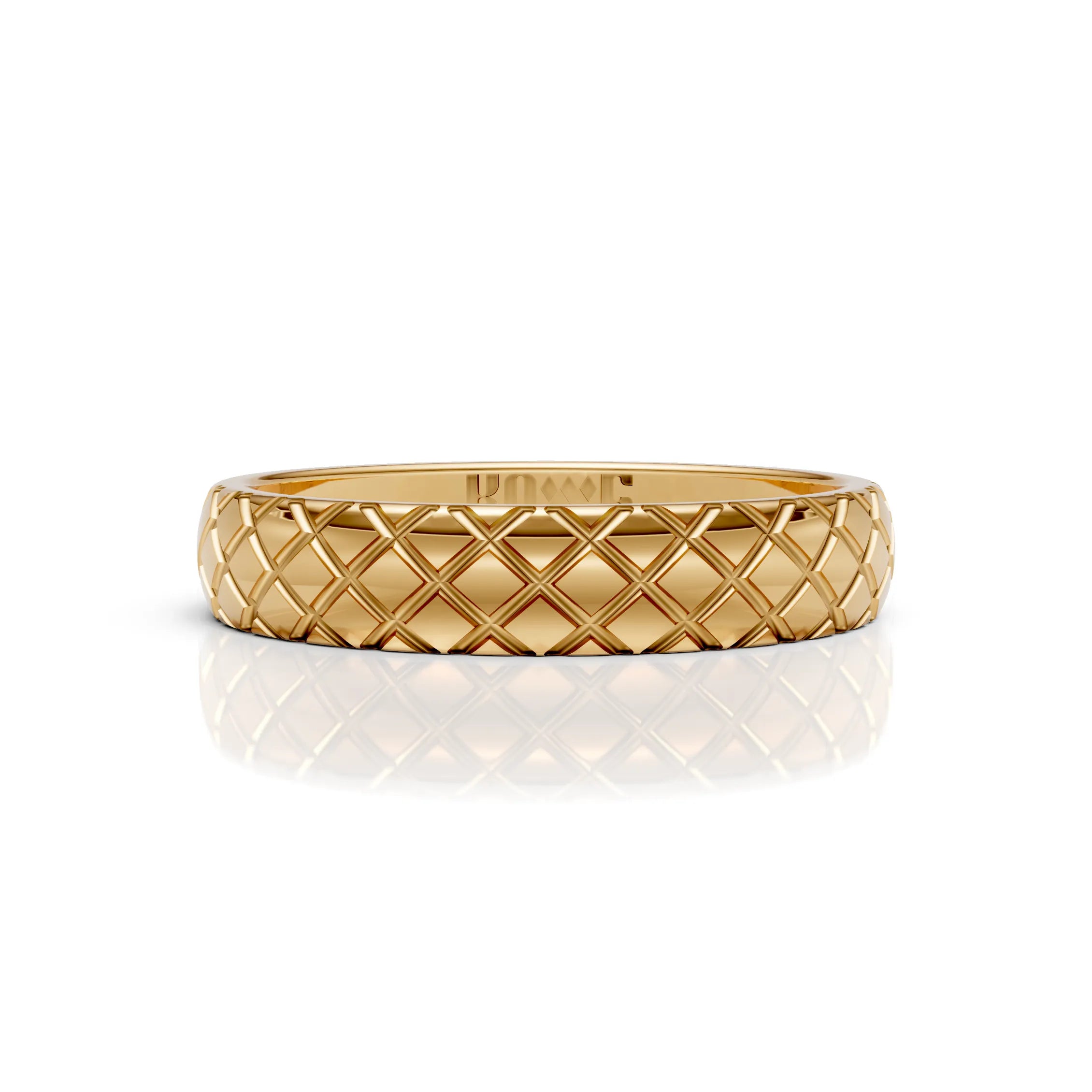 Textured Band Ring