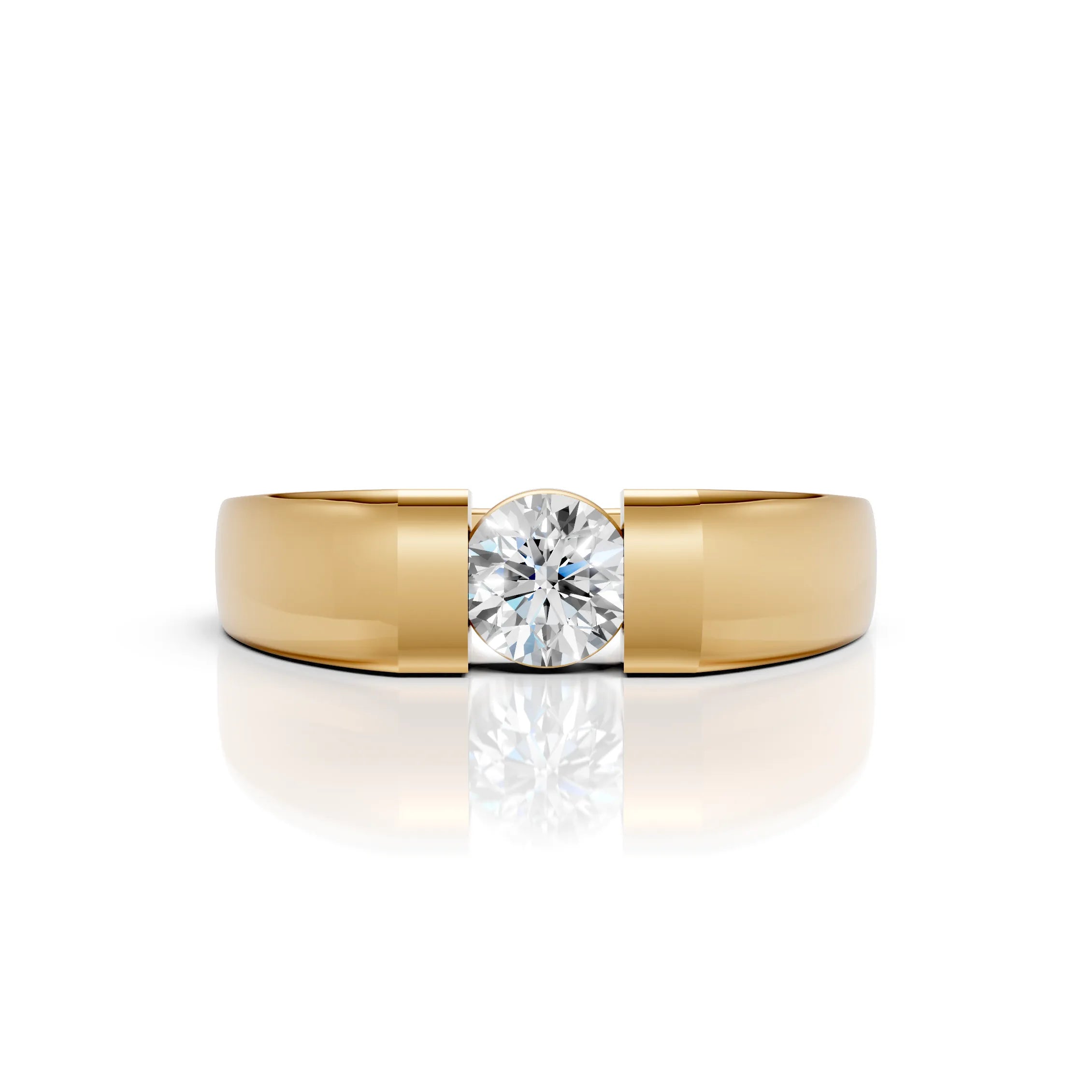Men's Solitaire Ring
