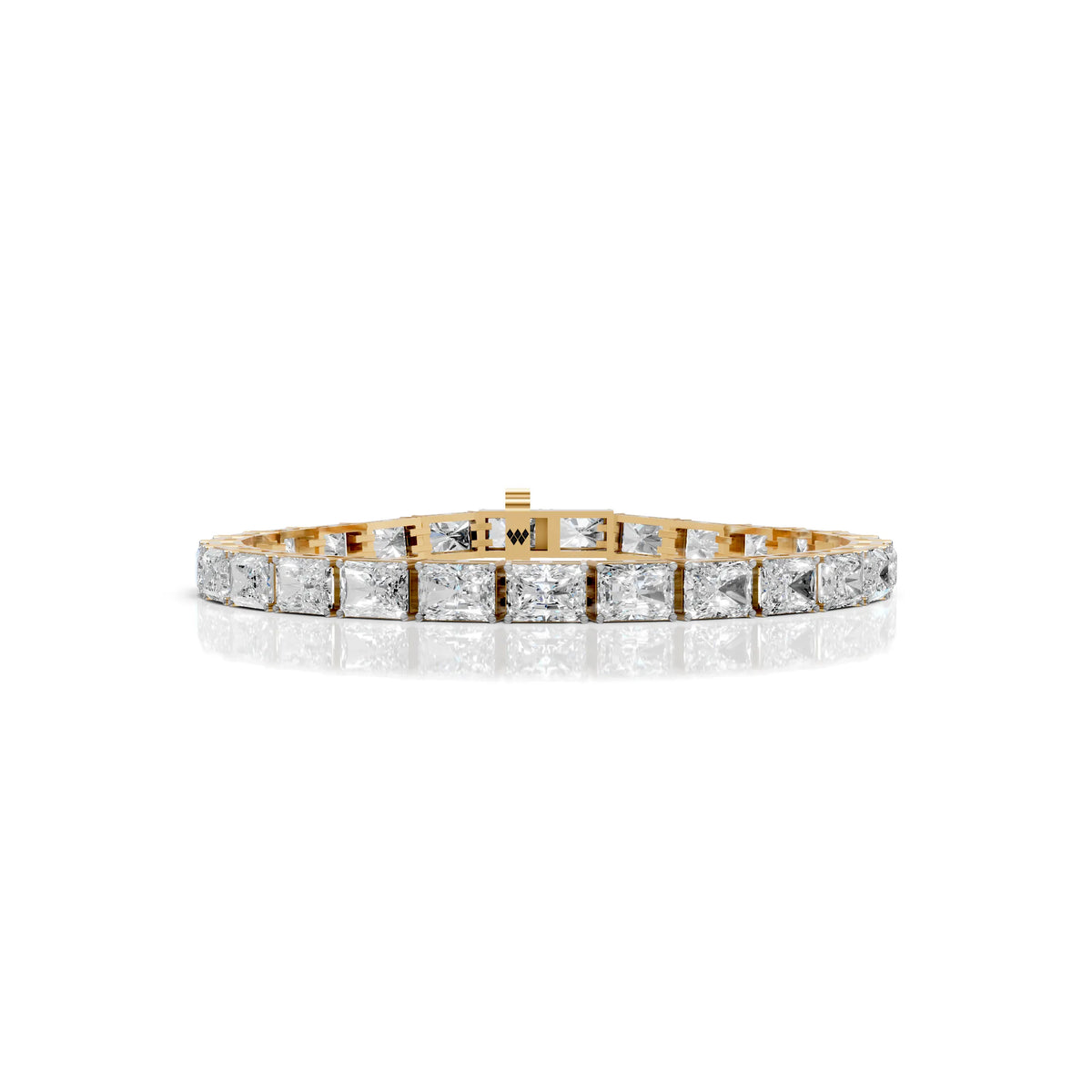 Radiant Cut Diamond Tennis Bracelet