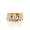 Bold Solitaire Diamond Ring