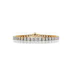 4 MM Round Shaped Tennis Bracelet