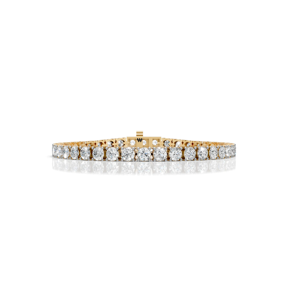 4.5 MM Round Shaped Tennis Bracelet