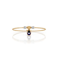 Blue Eye Drop Anklet