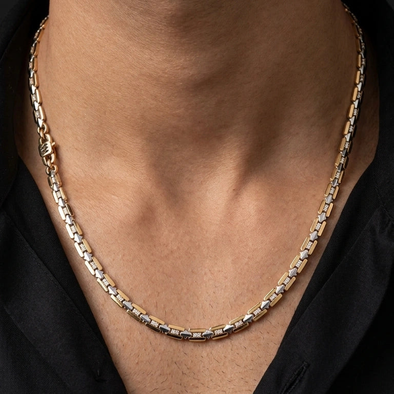 Geometric Pavé Chain