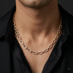 Pavé Open Link Chain