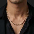 Pavé Open Link Chain