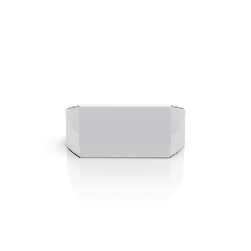 Classic Rectangle Plain Ring