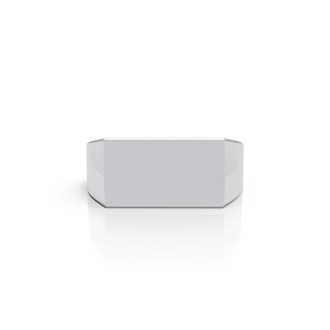 Classic Rectangle Plain Ring