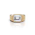 Emerald Bezel Ring