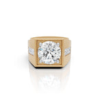 Square Solitaire Ring