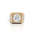 Square Solitaire Ring