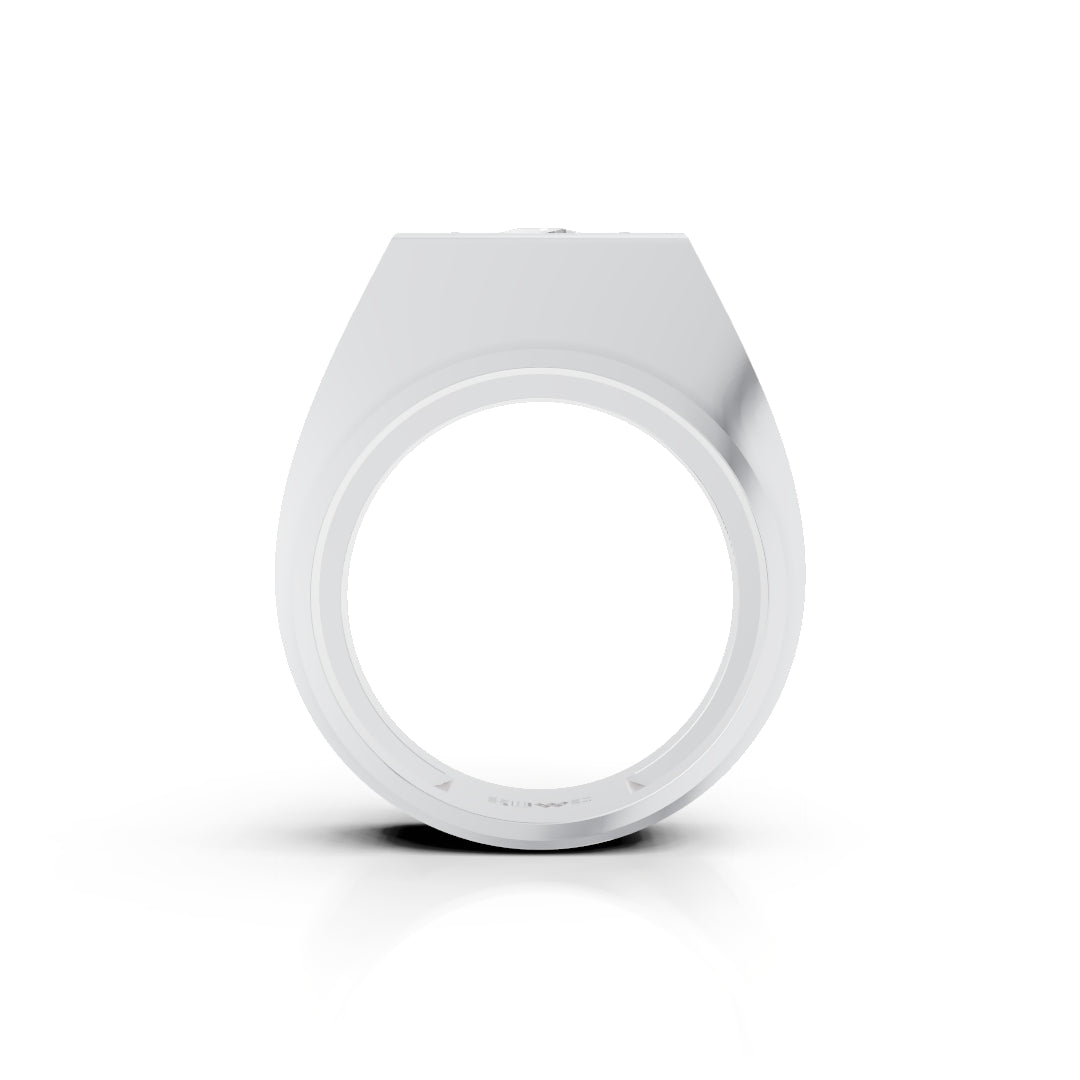 Square Solitaire Ring