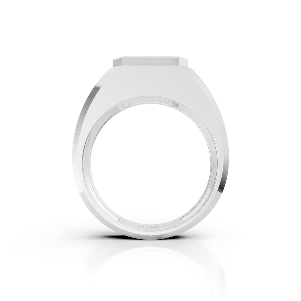 Emerald Bezel Ring
