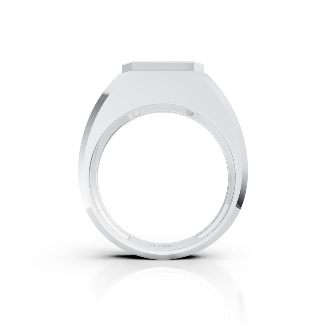 Emerald Bezel Ring