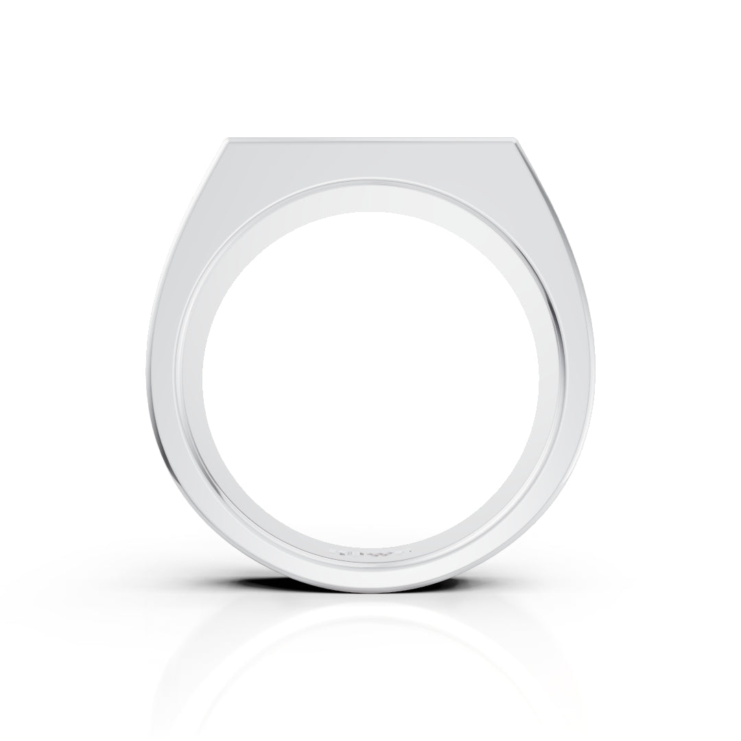 Classic Rectangle Plain Ring