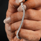 Oval Shaped Tennis Bracelet