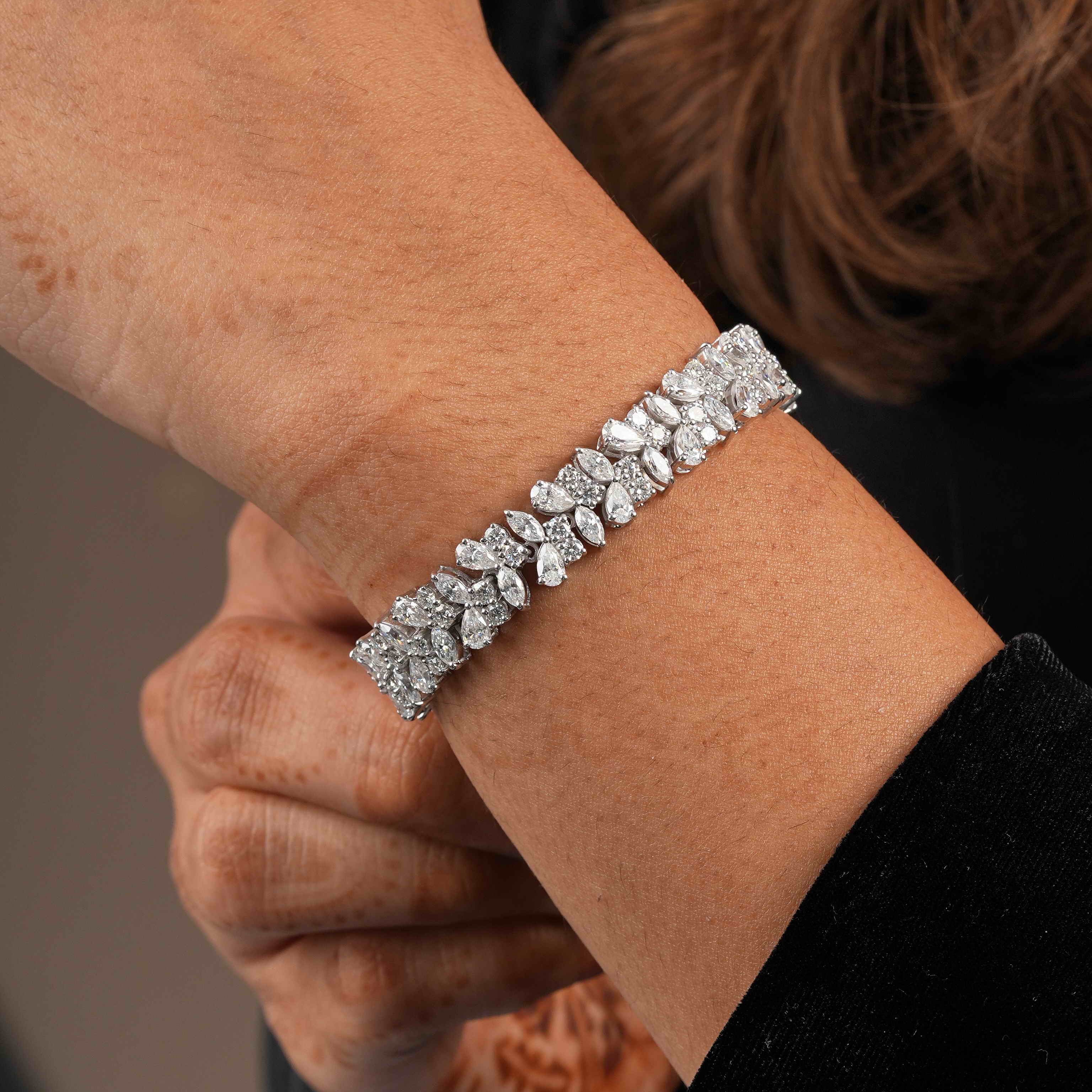 Marquise & Pear Bracelet