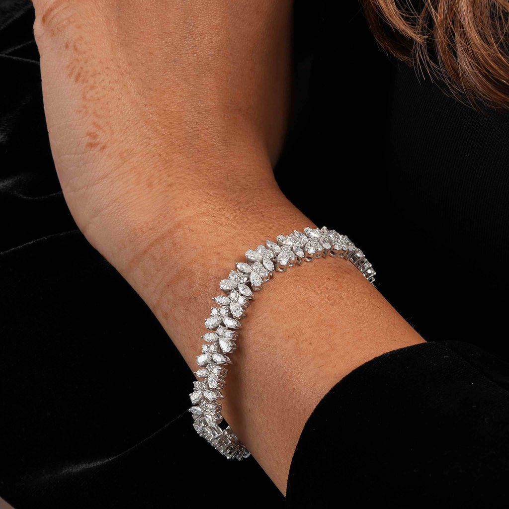 Marquise & Pear Bracelet