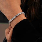 5.5 MM Round Shaped Tennis Bracelet