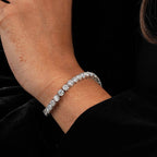 5.5 MM Round Shaped Tennis Bracelet