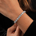 6.5 MM Round Shaped Tennis Bracelet