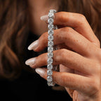 6.5 MM Round Shaped Tennis Bracelet