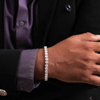 6 MM Round Shaped Tennis Bracelet