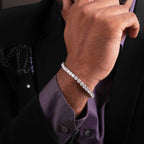 5 MM Round Shaped Tennis Bracelet