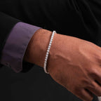 2.5 MM Round Shaped Tennis Bracelet