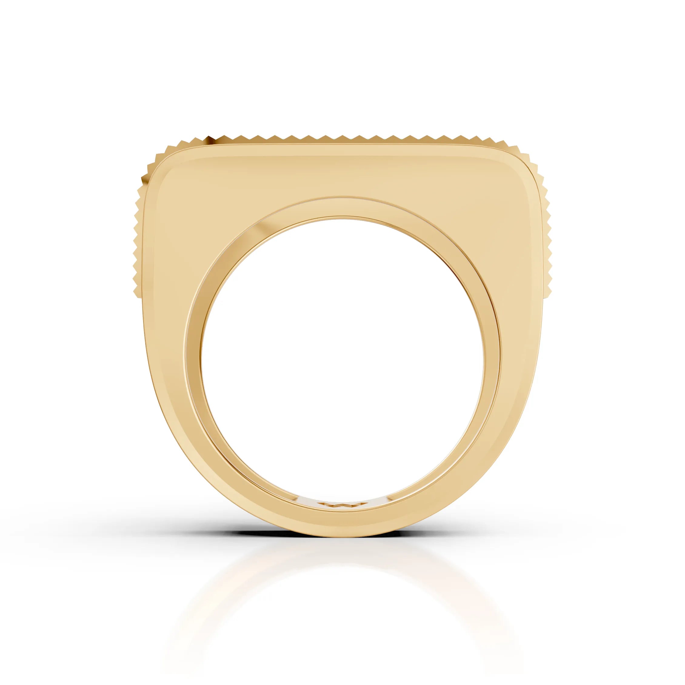 Bold Diamond Statement Men’s Ring