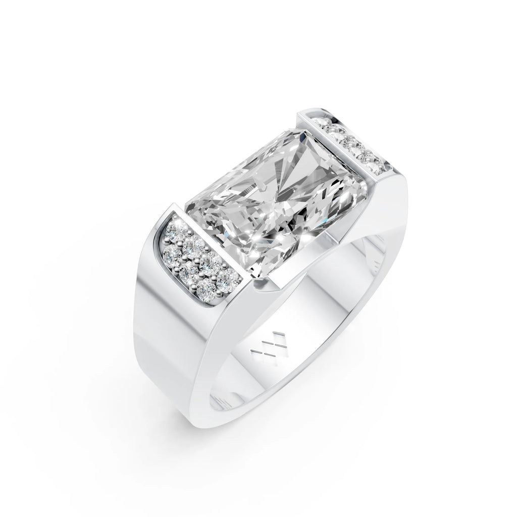 Radiant Cut Diamond Statement Ring