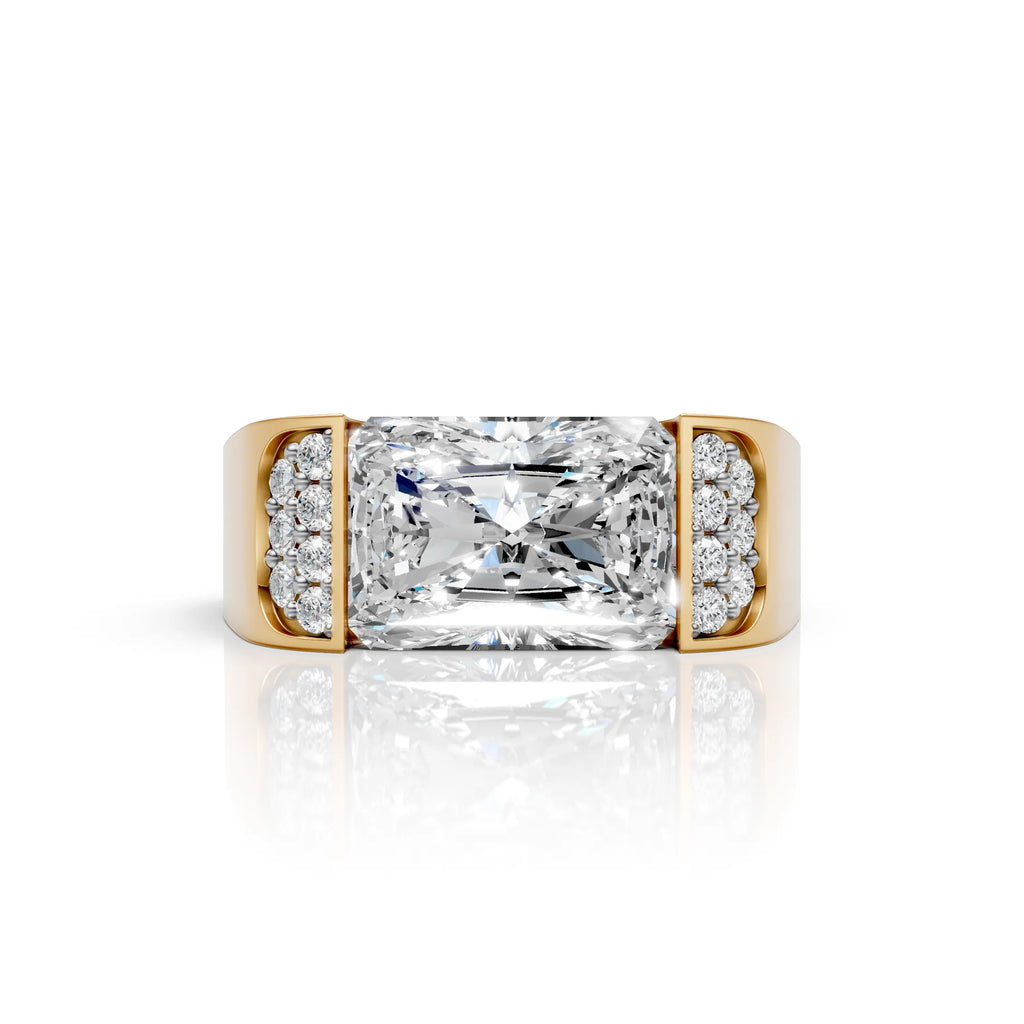 Radiant Cut Diamond Statement Ring