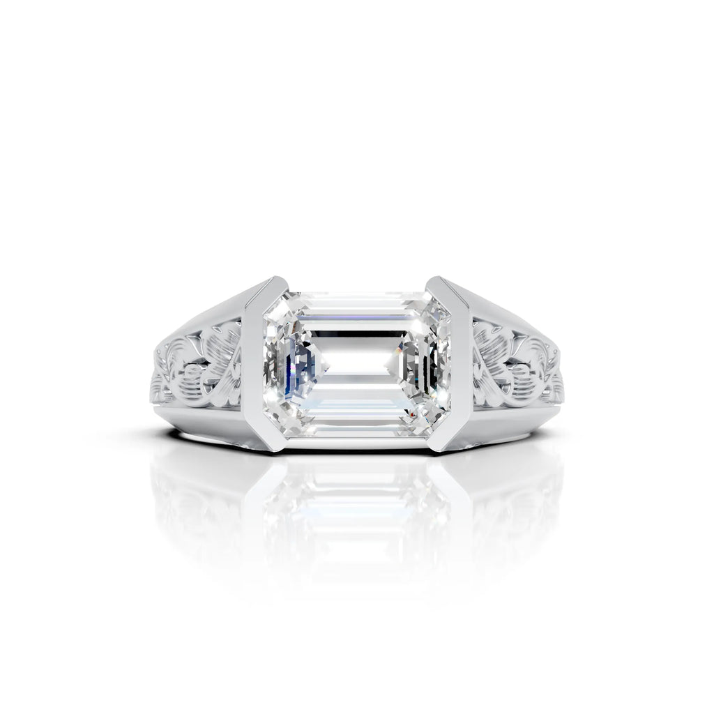 Heritage Emerald Cut Ring
