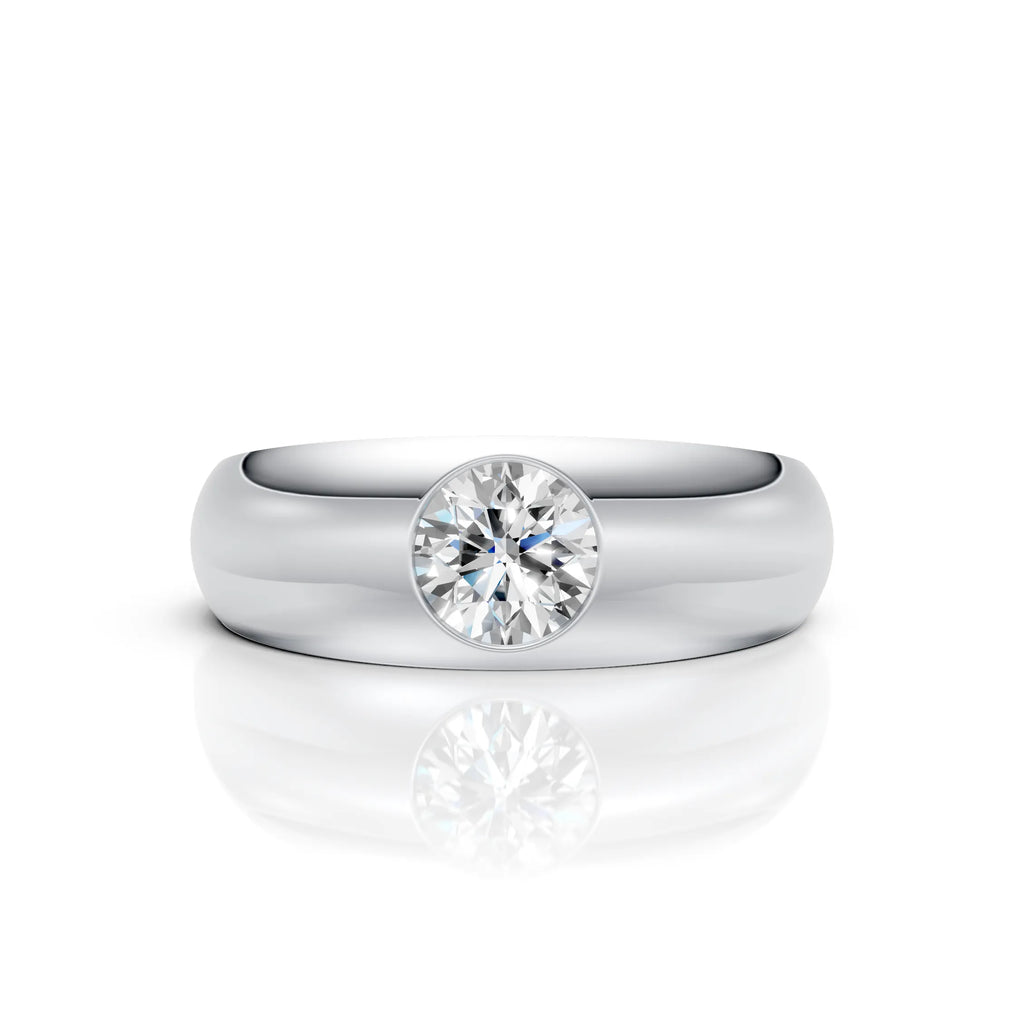 Bold Solitaire Ring