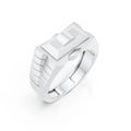 Architectural Gold Signet Ring