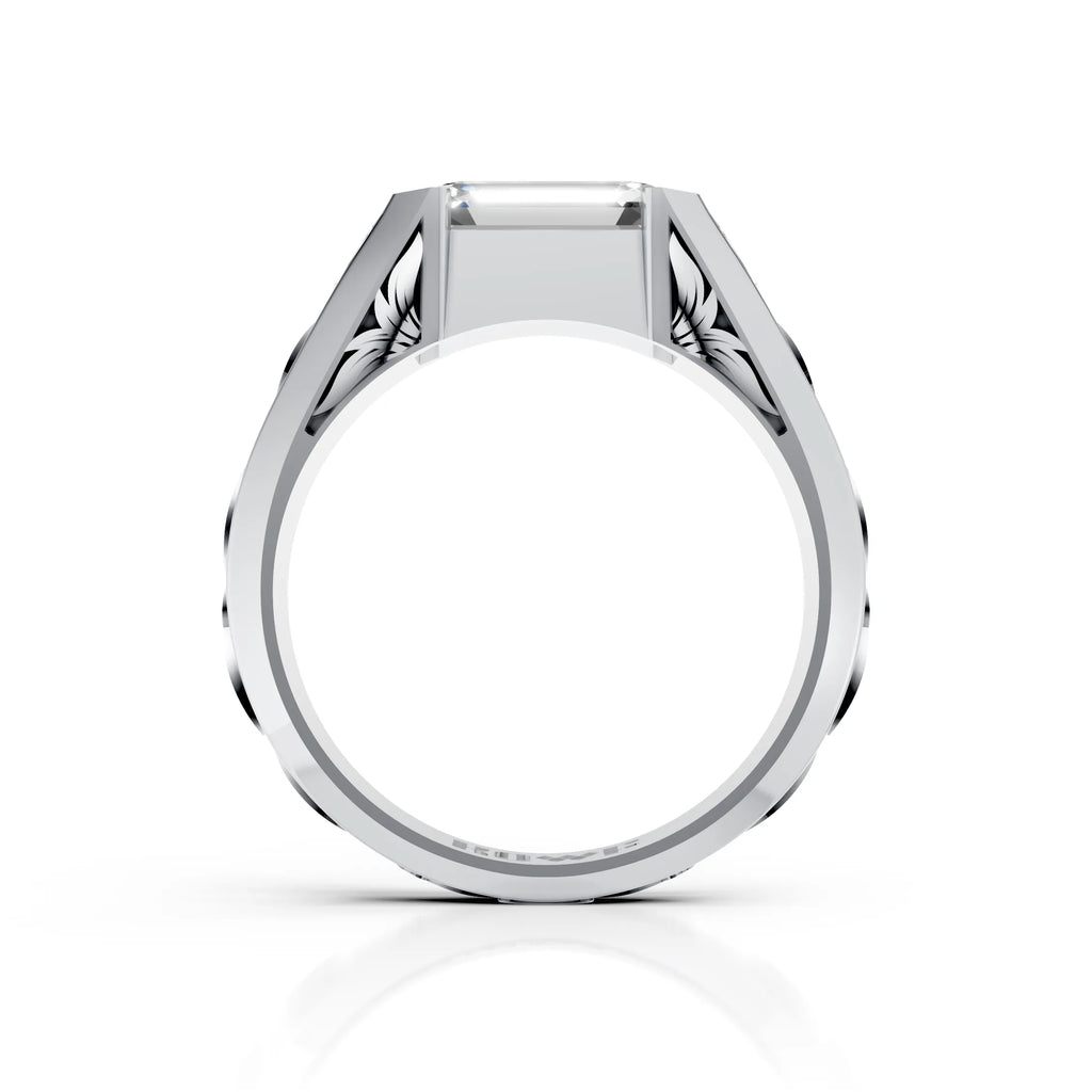Heritage Emerald Cut Ring